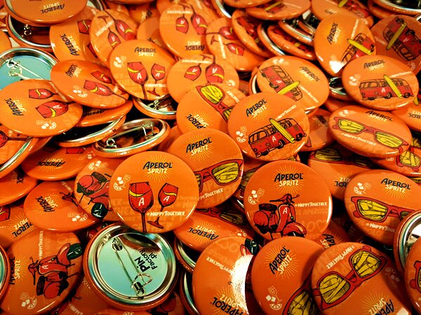 Pin Factory | Aperol Spritz