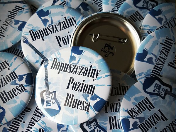 Pin Factory | Dopuszczalny Poziom Bluesa