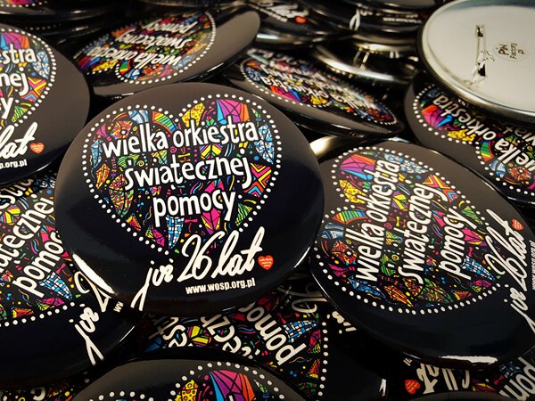 Pin Factory | Wielka Orkiestra Świątecznej Pomocy